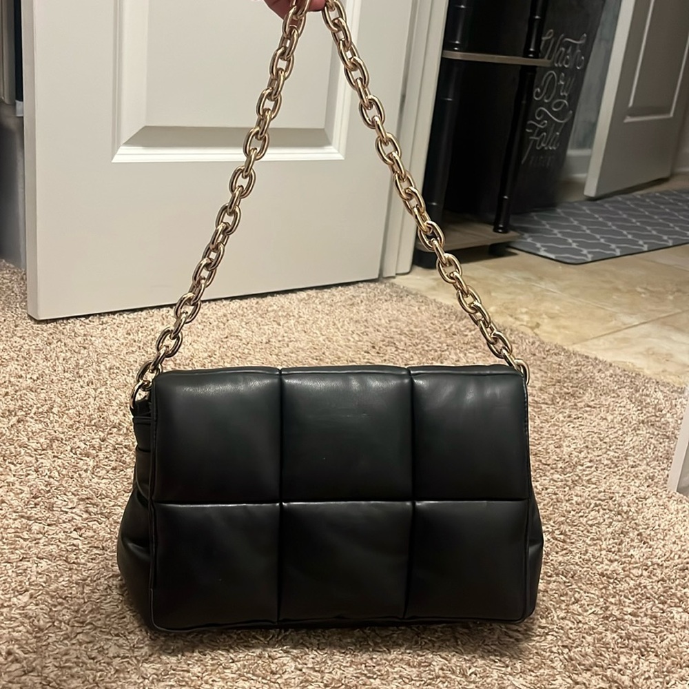 Faux leather bag!